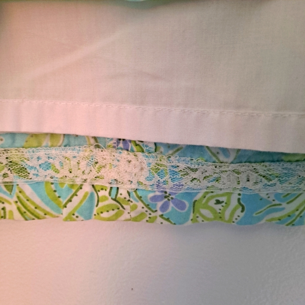 Lilly Pulitzer Skirt Jungle Print Lion Zebra White Label Size 8 - Picture 5 of 7